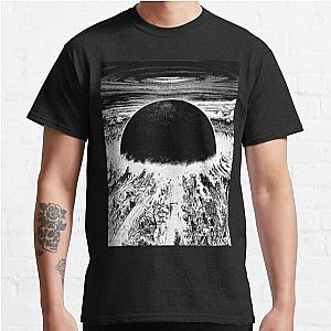 Akira T-Shirts - Akira cyberpunk city explosion Classic T-Shirt RB0908
