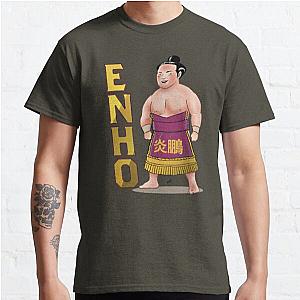 Akira T-Shirts - Sumo Wrestler "Enho" Rikishi Enho Akira Cartoon 炎鵬 Classic T-Shirt RB0908