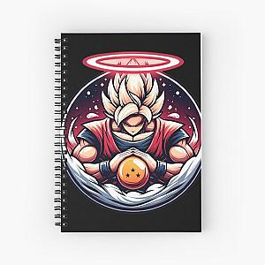 Gokus Divine Tribute To Akira Toriyama Spiral Notebook