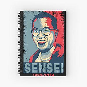 Akira Toriyama Sensei 1955-2024 (Grunge) Spiral Notebook