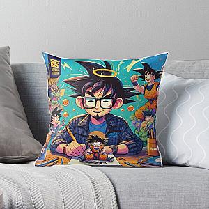 Peace Master Akira Toriyama 1 Throw Pillow