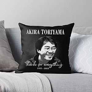 Akira Toriyama Thank You For Everything 1955 - 2024 Throw Pillow