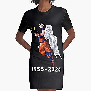 Angel Goku Akira Toriyama Tribute Graphic T-Shirt Dress