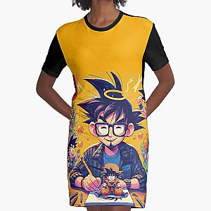 Peace Master Akira Toriyama 2 Graphic T-Shirt Dress