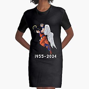 Angel Goku Akira Toriyama Tribute Graphic T-Shirt Dress