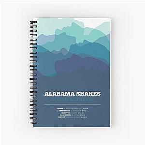 Alabama Shakes Tour Spiral Notebook