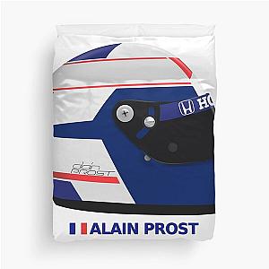 Alain Prost 1988 Helmet Duvet Cover