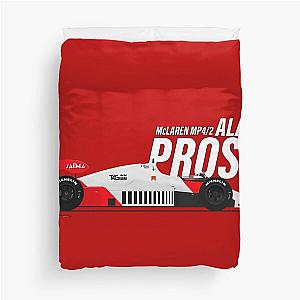 Alain Prost McLaren British Grand Prix 1984 Duvet Cover
