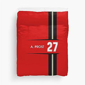 F1 Legends - Alain Prost Duvet Cover