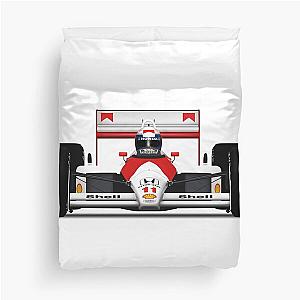 Alain Prost Duvet Cover