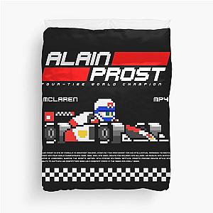 Alain Prost F1 Duvet Cover