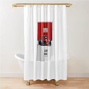 Alain Prost - F1 1990 Shower Curtain