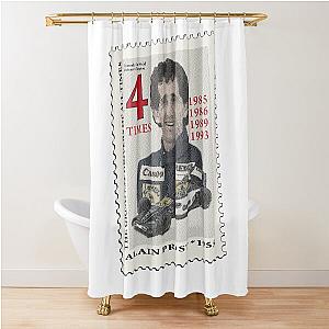Alain Prost Shower Curtain