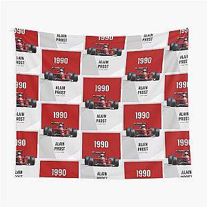 Alain Prost F1 1990 Tapestry