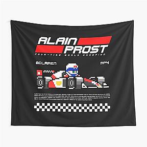Alain Prost F1 Team Tapestry