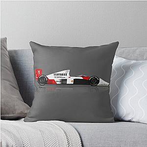 Alain Prost MP45 Throw Pillow