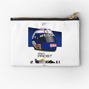Alain Prost 1993 Helmet Car Print Zipper Pouch