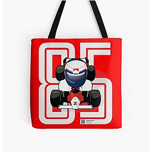Alain Prost McLaren MP42B 1985 F1 World Champion Tote Bag