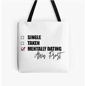 Mentally Dating Alain Prost Tote Bag