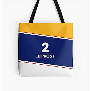 F1 Legends Alain Prost Tote Bag