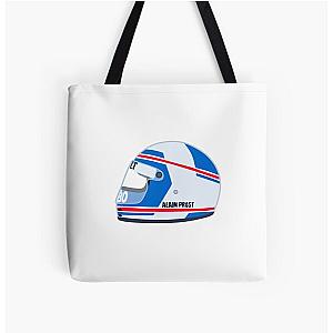Alain Prost 1983 Helmet Tote Bag