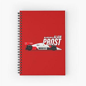 F1 - Alain Prost - McLaren MP4 - British Grand Prix 1984 Notebook