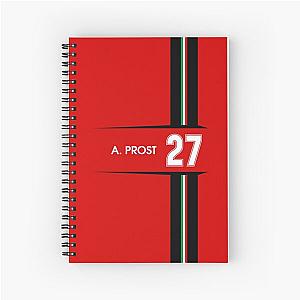 F1 Legends - Alain Prost 1991 Spiral Notebook