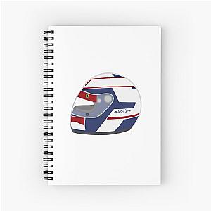 Alain Prost 1990 Helmet Notebook