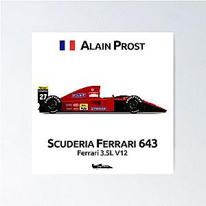 Alain Prost Poster