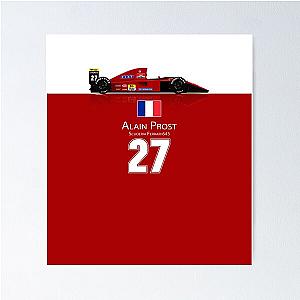 Alain Prost Poster