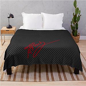 Alain Prost Signature Throw Blanket