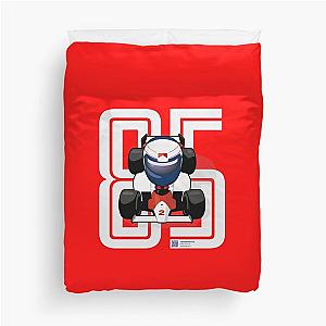 Alain Prost McLaren MP42B 1985 F1 World Champion Duvet Cover
