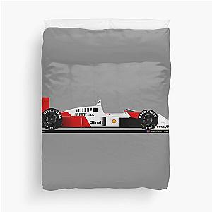Alain Prost McLaren MP4 Duvet Cover