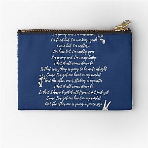 Hand In My Pocket Alanis Morissette Print Zipper Pouch