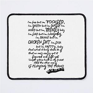 Hand in my pocket Alanis Morissette - Piano  Mouse Pad