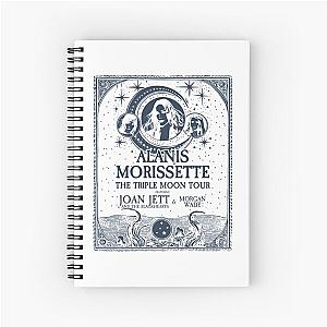 Alanis Morissette The Triple Moon Tour 2024  Spiral Notebook