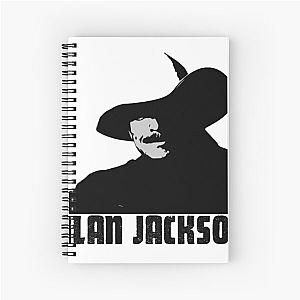 Alan Jackson graphics art  Spiral Notebook