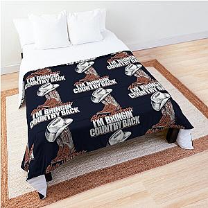 Alan Jackson Sticker Comforter