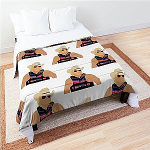 Alan Jackson Sticker Comforter