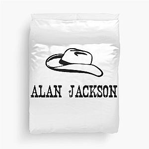 Alan Jackson logo Duvet Cover