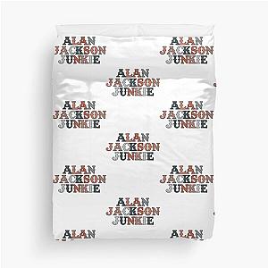 Alan Jackson Junkie Duvet Cover