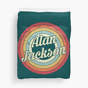 Alan Jackson - Retro Vint   Duvet Cover