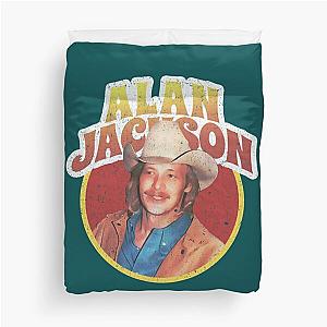 Alan Jackson - Alan Jackson Retro Country Style   Duvet Cover