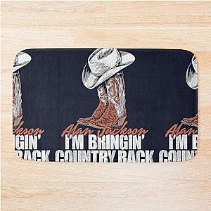 Alan Jackson Sticker Bath Mat