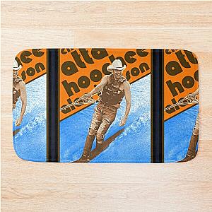 Alan Jackson Chattahoochee Waterskiing Retro Bath Mat