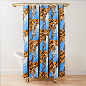 Alan Jackson Chattahoochee Waterskiing Retro Shower Curtain