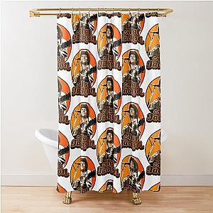  Retro Style Classic Country Fan Shower Curtain