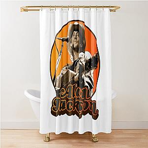 Alan Jackson Retro Style Classic Country Fan Art Shower Curtain