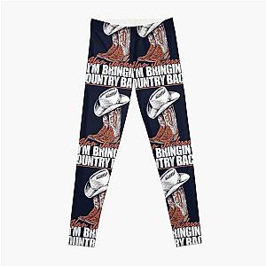 Alan Jackson Sticker Leggings