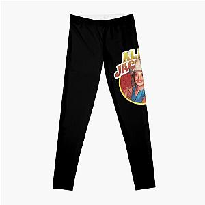 Alan Jackson - Alan Jackson Retro Country Style   Leggings